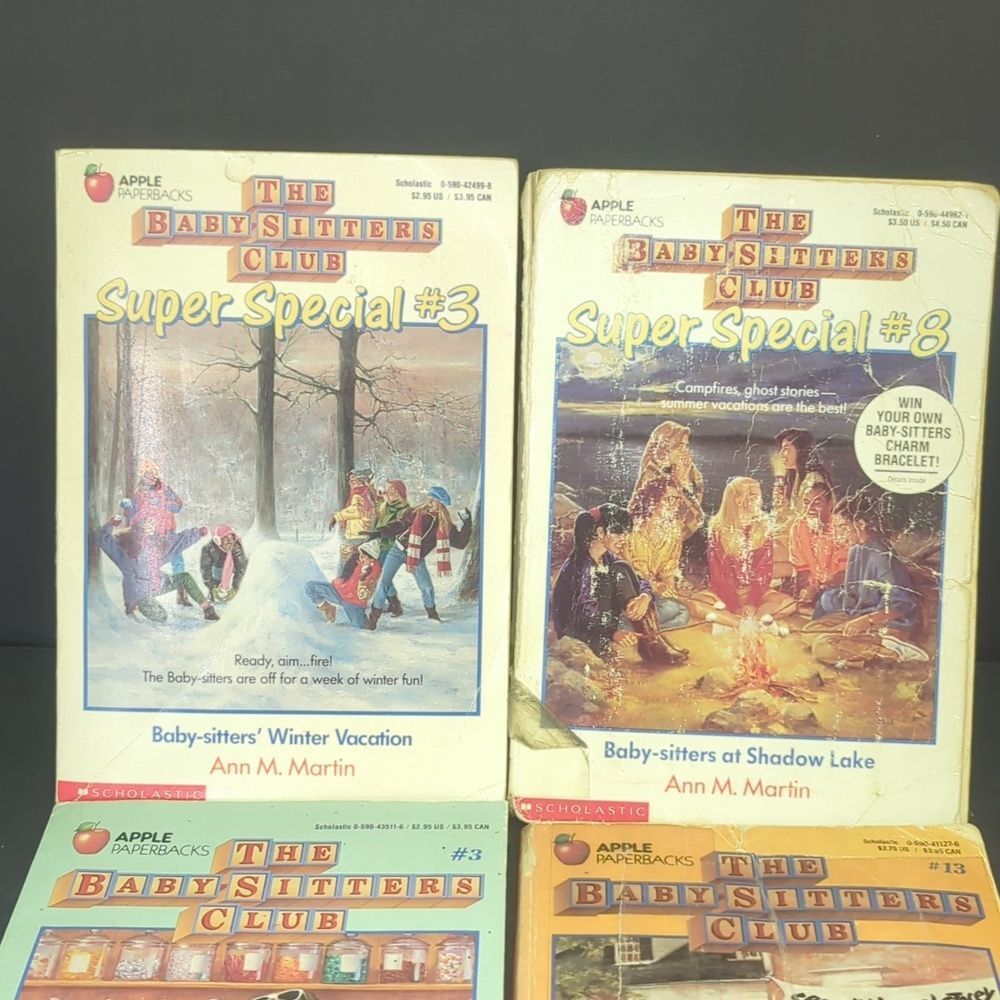 vintage paperback books from The Baby-Sitters Club series by Ann M. Martin. - Picture 2 of 4